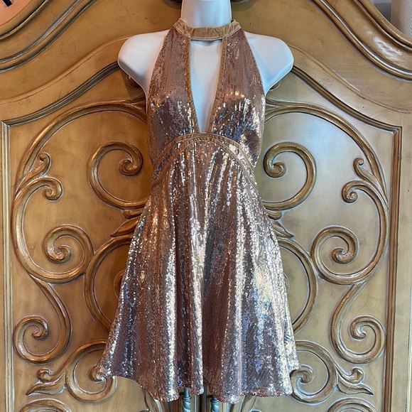 NWT Free People sequined dress - Picture 1 of 13